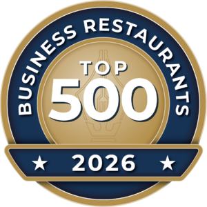 Zakelijk restaurant De Vroolijke Frans in Brummen, opgenomen in de Business Restaurants Top 500, geschikt voor vergaderen, zakelijke lunch, diner, bedrijfsfeest en heidag.